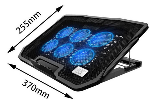 Dn Nuevo Base Enfriadora For Laptop Portátil Con 6