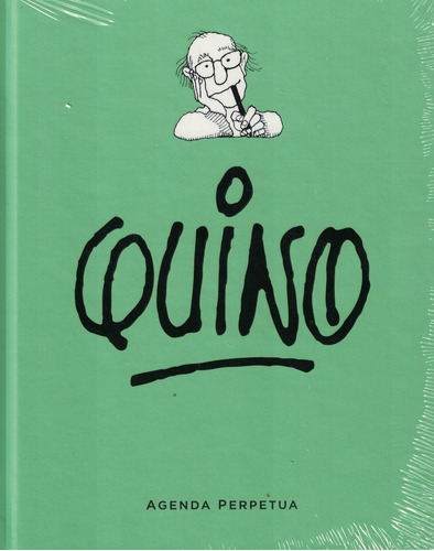 Quino 2022 Agenda Perpetua Encuadernada Verde