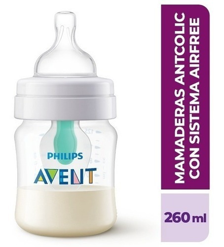 Avent Mamadera 260 Ml Anti-reflujo Airfree Para Bebes