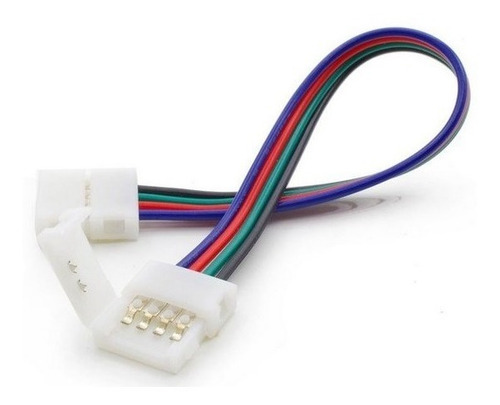 Emenda Rapida P/ Fita Led Rgb 5050/3528 Rabicho Conector Para Fita Led