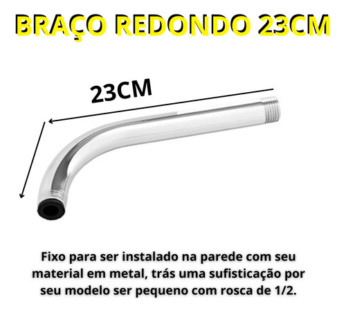 Chuveiro Completo Ducha 20x20 Inox C/desviador Chuveirinho