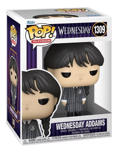 Funko Pop! Figura Wednesday Merlina Addams Entrega Inmediata