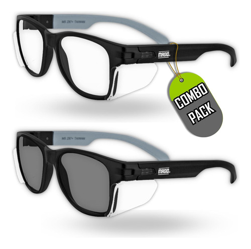 Gafas De Seguridad Antivaho Magid Gemstone Y50 Performance C