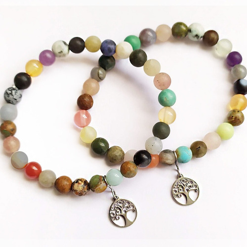 Imagen 2 de 4 de Pulsera Mixstones Elástica Por Tallas