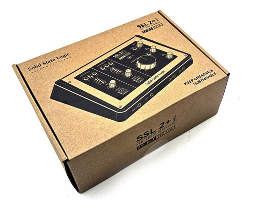 Interface De Áudio Solid State Logic Ssl 2+ Mkii 2x4 Usb