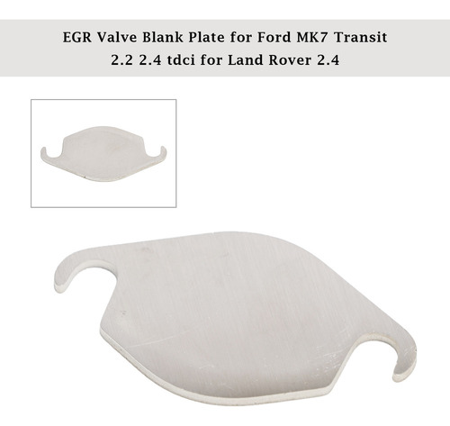 Placa Ciega De Válvula Egr For Ford Mk7 Transit 2.2 2.4 Tdc