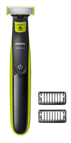 Afeitadora Philips OneBlade QP2521 verde lima y gris marengo 100V/240V