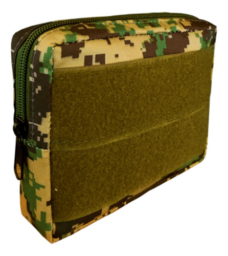 Bolsa Média Tática Para Colete Modular J.a Rio Militar Cor Marpat