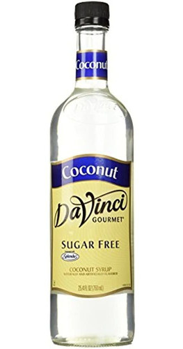 Jarabe De Coco Davinci Sin Azúcar Con Splenda 750 Ml