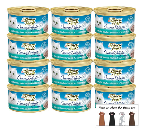 Fancy Feast Gourmet Alimento Humedo Para Gatos Delicias Crem