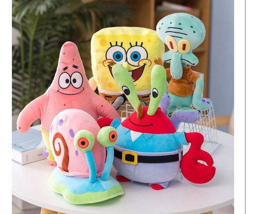 Boneco Pelúcia Patrick Estrela Do Bob Esponja Imediato
