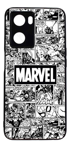 Funda Protector Case Para Oppo A77 Marvel Comics