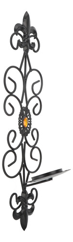 Candelabro De Pared Retro Con Incrustaciones De Diamantes