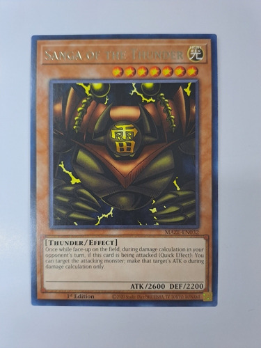 Sangan Of The Thunder Maze-en032 Rare Yugioh