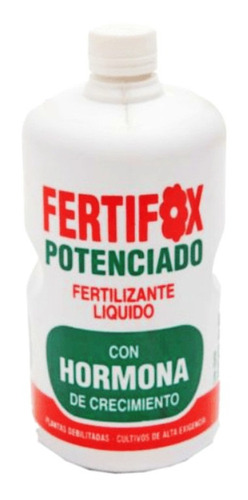 Fertifox Potenciado Fertilizante Liquido 1 Litro