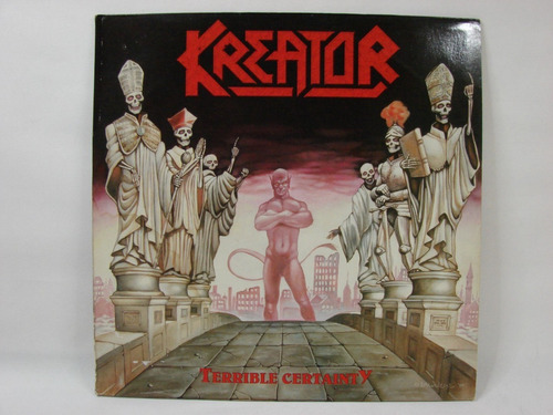 Vinilo Kreator Terrible Certainty 1987 Ed Alemania