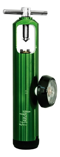 Regulador Tanque De Oxígeno Extendido Mod 1010l Verde Handy