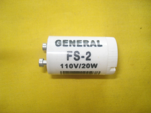 Starter Fs2 110v 20w 60hz Condensador  Lamparas Fluorescente