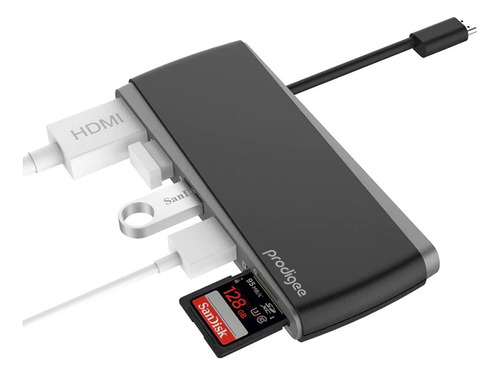 Adaptador Multipuertos Usb Tipo C - Prodigee