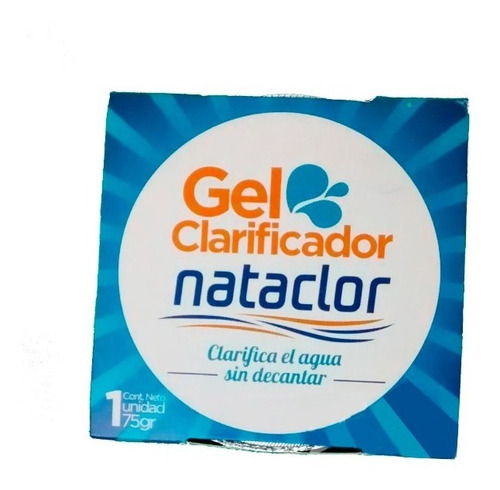 Gel Clarificador Nataclor Para Pileta 75 Grs Q620a Piscina