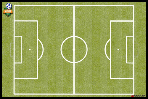 Imagen 9 de 10 de Pizarron Táctico De Fútbol Magnético 1,50m X 0,90 M + Fibron