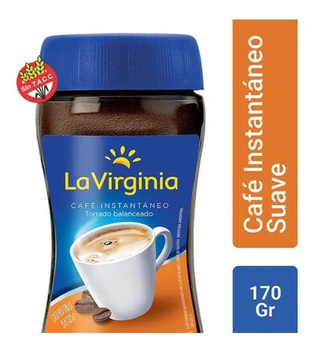 La Virginia Café Instantáneo Clásico Torrado Sin Tacc 170 Gr