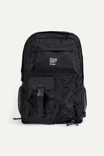 Mochila Every De Nylon 47 Street Color Negro
