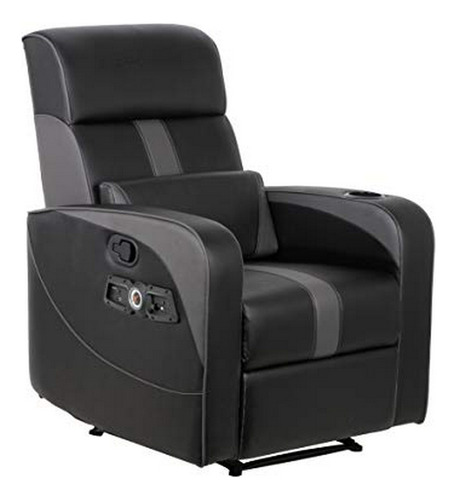 X Rocker Gamma 2.1 Silla Reclinable Para Juegos Bluetooth, 3