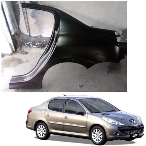 Imagen 1 de 5 de Guardabarro Trasero Izquierdo Peugeot 207 4 Puertas Original