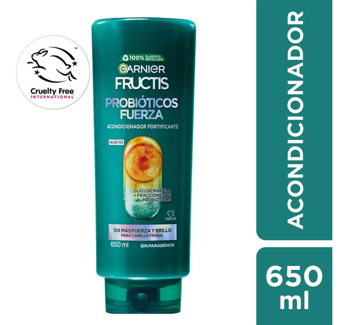 Acondicionador Probióticos Fuerza 650 Ml Pack X3 - Garnier