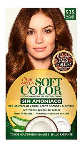 Tinte Semi Permanente Soft Color 535 Castaño Arabica