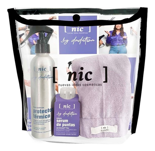 Nic Kit Protección Total By Dadatina Protector Térmico Serum