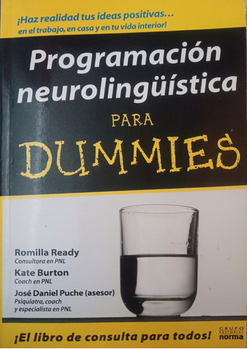 Libro Programacion Neurolinguistica Para Dummies