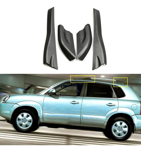 Capa Protetora Roof Rack Shell Para Telhado De Tucson 2004-2