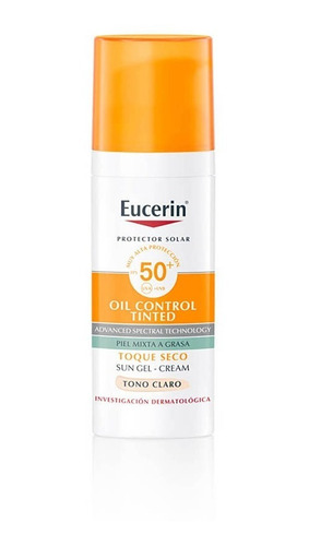 Combo Eucerin Proteccion Solar Toque Seco Tono Claro X 2 Un