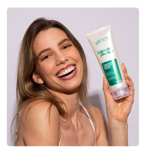 Imagem 2 de 5 de Sabonete Líquido Facial Absoluto Profissional Beleza 250ml