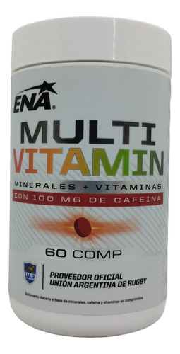 Multivitamin X60 Comp Ena Sport Minerales+vitaminas+cafeína