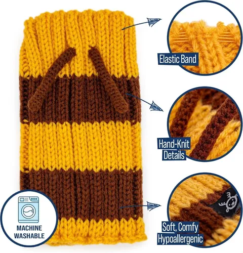 Chapéu Zoo Snoods Dog Bee Snood 21* 17,7 Polegadas | MercadoLivre