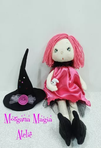 Boneca Bruxa Morgana Bonecas Antigas