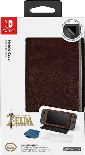 Legend Of Zelda: Breath Of The Wild -capa De Proteção Switch