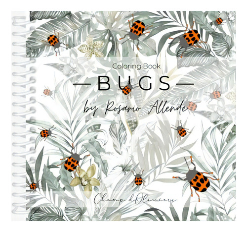 Bugs (coloring Book) By Rosario Allende, Tapa Dura En Español