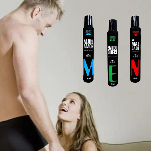 Desodorante Intimo Masculino Pefume De Cueca 40ml Inibe Odor Fragrância Enlouquece