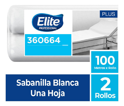 Sabanilla De Papel Elite 2 Rollos X 100mt C/u