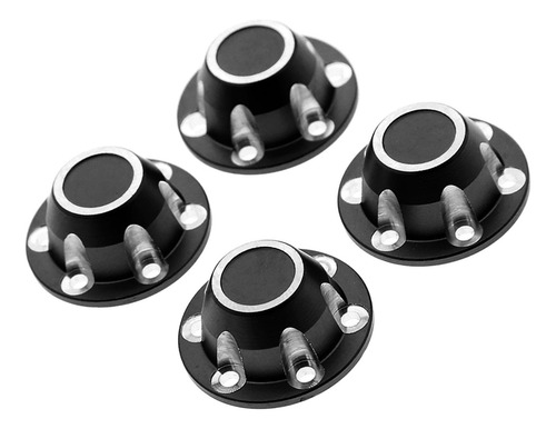 Rc Anti-loose Wheel Rim Lock Tuercas Para Scx6 Jlu 1:6 Negro