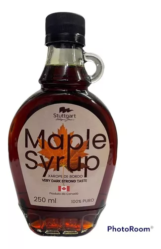 Maple Syrup Xarope De Bordo, 100% Puro