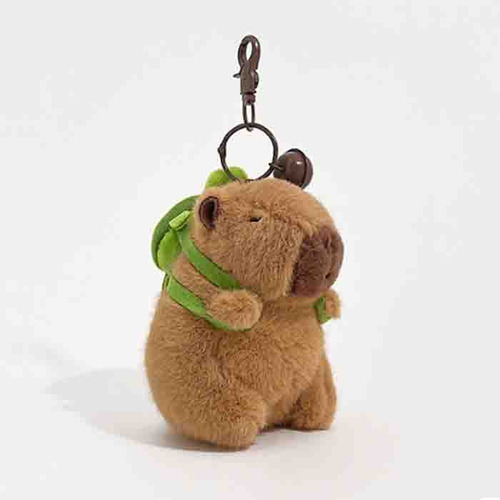 Llavero De Peluche Capivara, 1 Pieza De Peluche