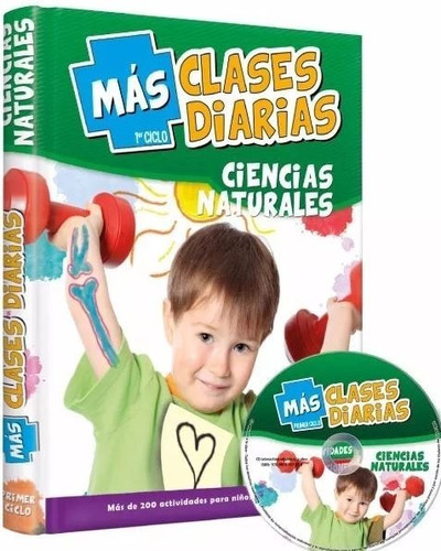 Libro Más Clases Diarias Ciencias Naturales Primer Ciclo Cd