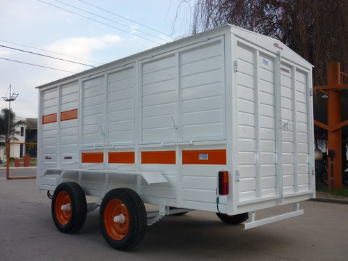 Imagen 6 de 25 de Acoplado Trailer 6 Cheques Cerrado Taller Rodante 3.5 Mts
