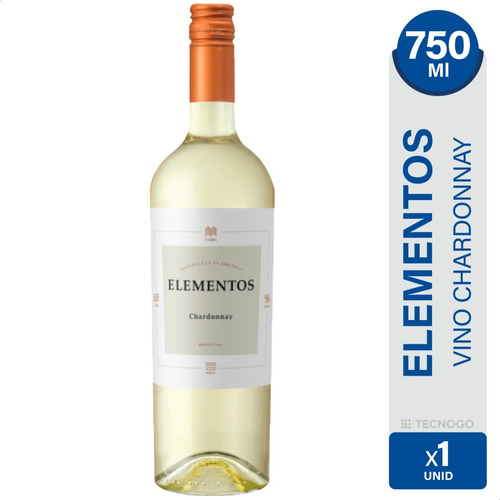 Vino Elementos Chardonnay Blanco - 01mercado