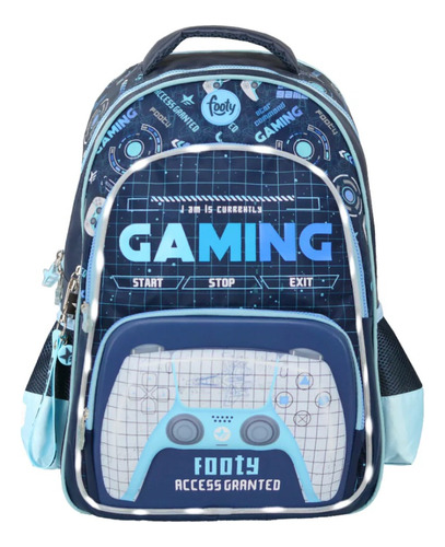 Mochila Espalda 18  Gaming Con Luz F3263